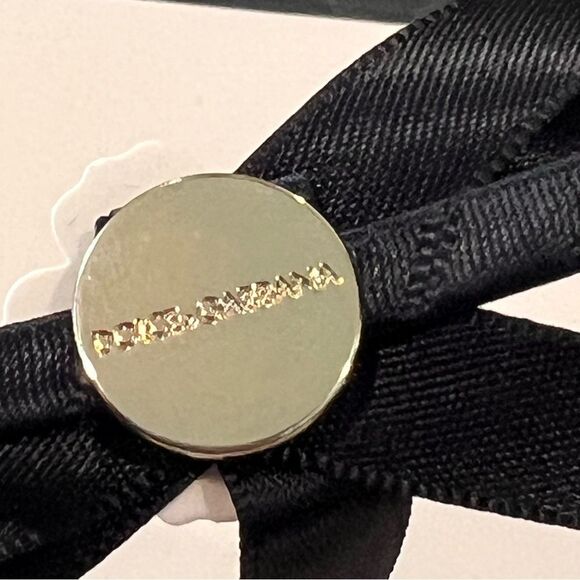 Dolce & Gabbana Porcelain Flower Black Ribbon Accent Headband NIB - Picture 3 of 6